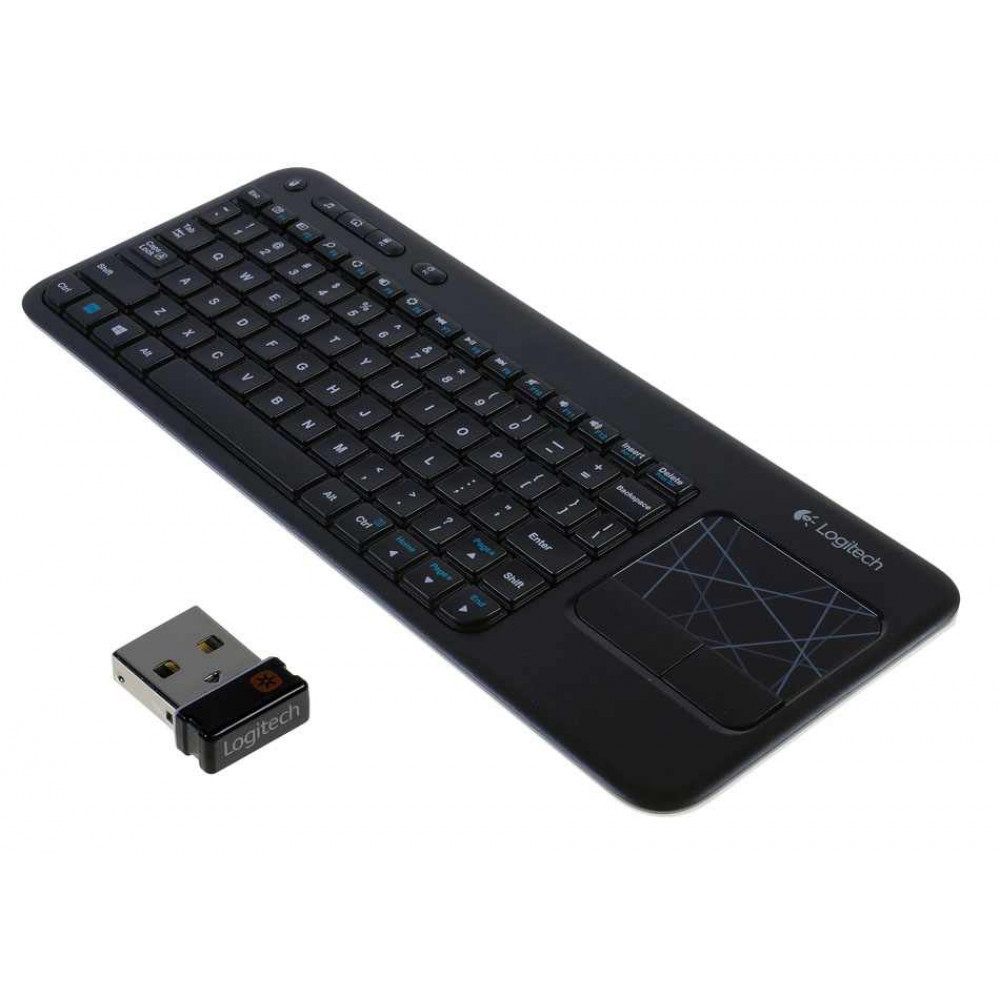 Bộ Keyboard + Mouse Logitech Wireless K400R có kết nối wireless tiện lợi
